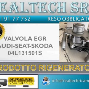 Valvola Egr Audi-Seat-Skoda 04L131501S