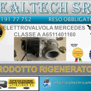 ELETTROVALVOLA MERCEDES CLASSE A A6511401160